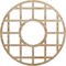 Ekena Millwork O'Neal Wood Fretwork Pierced Ceiling Medallion, Red Oak, 34"OD x 12 3/8"ID x 3/8"T CMWP34X34X0375ONRO - alternate 1